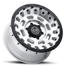 Load image into Gallery viewer, ICON Hammer Pro 17x8.5 / 5x5 / -6mm / 4.5in BS - Silver Machined - ICON 21017857345SM