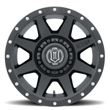 Load image into Gallery viewer, ICON Rebound 17x8.5 8x170 6mm Offset 5in BS 125mm Bore Satin Black Wheel - ICON 1817858150SB