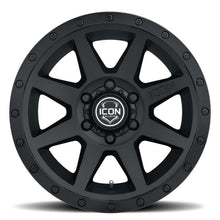 Load image into Gallery viewer, ICON Rebound 20x9 6x5.5 0mm Offset 5in BS 106.1mm Bore Double Black Wheel - ICON 1820908350DB