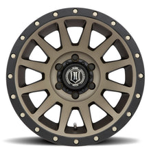 Load image into Gallery viewer, ICON Compression 17x8.5 6x135 6mm Offset 5in BS 87.1mm Bore Bronze Wheel - ICON 2017856350BR