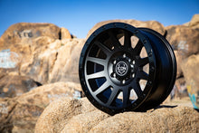 Load image into Gallery viewer, ICON Compression 18x9 6x5.5 0mm Offset 5in BS 106.1mm Bore Double Black Wheel - ICON 2018908350DB