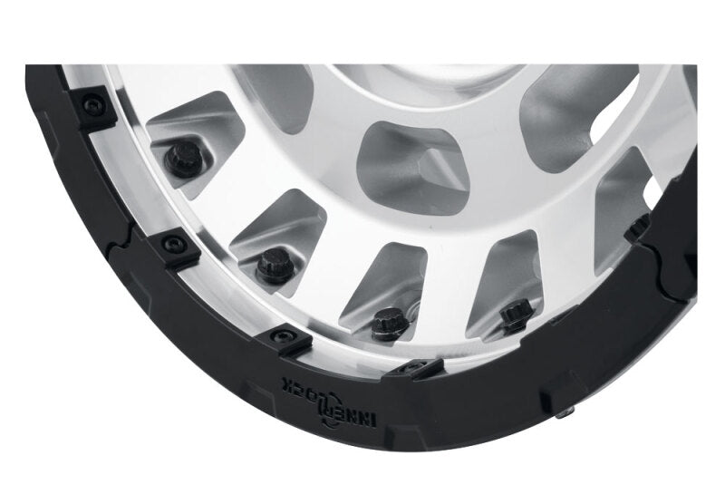ICON Hammer Pro 17x8.5 / 5x5 / -6mm / 4.5in BS - Silver Machined - ICON 21017857345SM