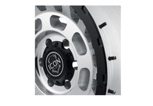 Load image into Gallery viewer, ICON Hammer Pro 17x8.5 / 5x5 / -6mm / 4.5in BS - Silver Machined - ICON 21017857345SM