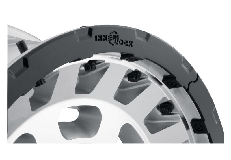 ICON Hammer Pro 17x8.5 / 5x5 / -6mm / 4.5in BS - Silver Machined - ICON 21017857345SM