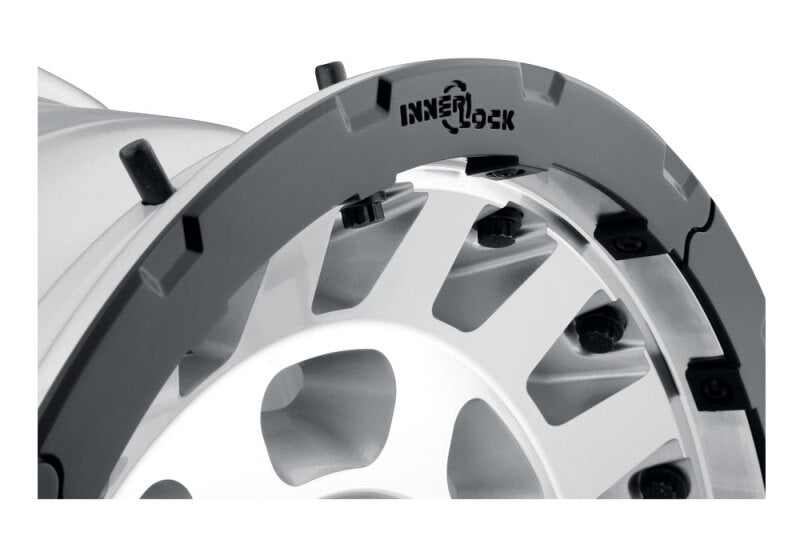 ICON Hammer Pro 17x8.5 / 5x5 / -6mm / 4.5in BS - Silver Machined - ICON 21017857345SM
