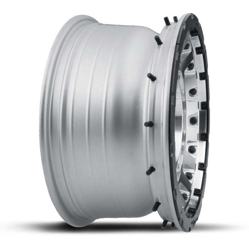 ICON Hammer Pro 17x8.5 / 5x5 / -6mm / 4.5in BS - Silver Machined - ICON 21017857345SM