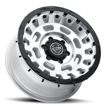 Load image into Gallery viewer, ICON Hammer Pro 17x8.5 / 5x5 / -6mm / 4.5in BS - Silver Machined - ICON 21017857345SM