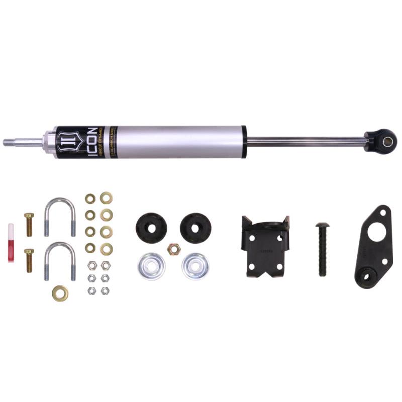 ICON 07-18 Jeep Wrangler JK High-Clearance Steering Stabilizer Kit - ICON 22018