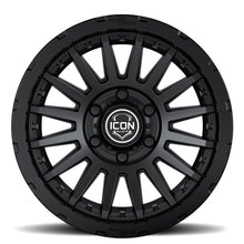 Load image into Gallery viewer, ICON Recon Pro 17x8.5 5 x 150 25mm Offset 5.75in BS Satin Black Wheel - ICON 23617855557SB