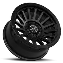 Load image into Gallery viewer, ICON Recon Pro 17x8.5 5 x 150 25mm Offset 5.75in BS Satin Black Wheel - ICON 23617855557SB