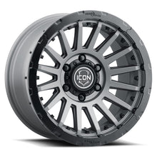 Load image into Gallery viewer, ICON Recon Pro 17x8.5 6 x 5.5 25mm Offset 5.75in BS Charcoal Wheel - ICON 23617859057CH