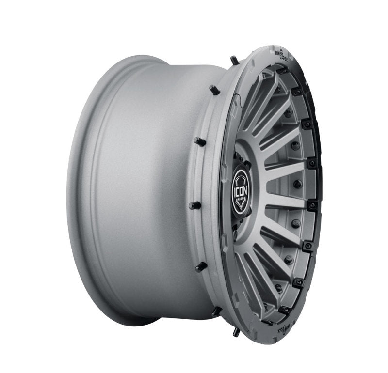 ICON Recon Pro 17x8.5 6 x 5.5 25mm Offset 5.75in BS Charcoal Wheel - ICON 23617859057CH