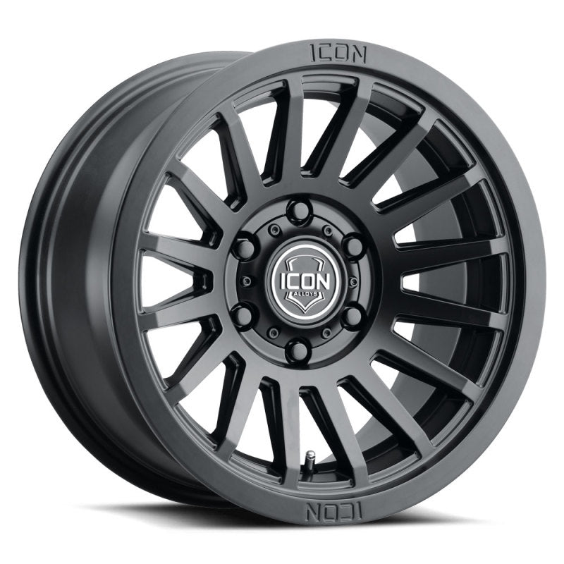ICON Recon SLX 18x9 5x150 BP 25mm Offset 6in BS 110.1mm Hub Bore Satin Black Wheel - ICON 3618905560SB