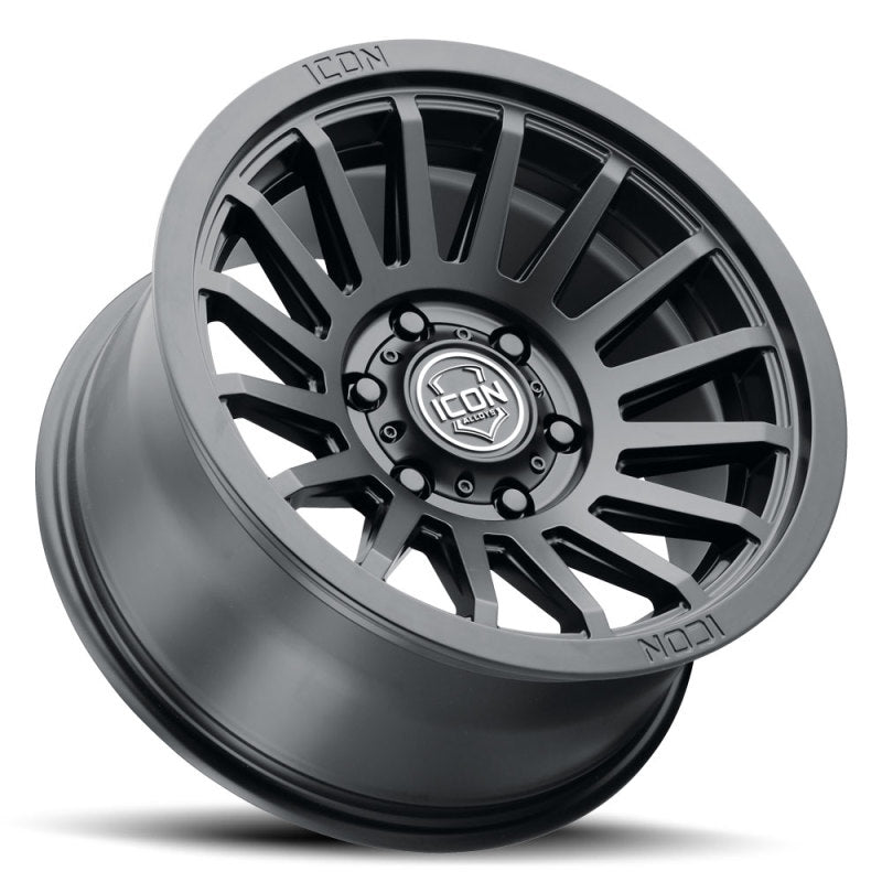 ICON Recon SLX 18x9 5x150 BP 25mm Offset 6in BS 110.1mm Hub Bore Satin Black Wheel - ICON 3618905560SB