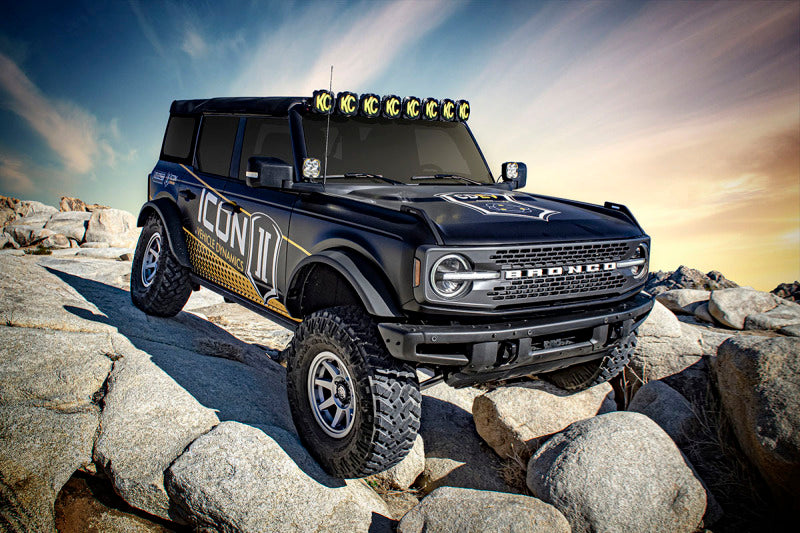 ICON 21-23 Ford Bronco Rear 2.5in VS RR Coilover Kit Heavy Rate Spring - ICON 48711X