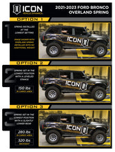 Load image into Gallery viewer, ICON 21-23 Ford Bronco Rear 2.5in VS RR Coilover Kit Heavy Rate Spring - ICON 48711X