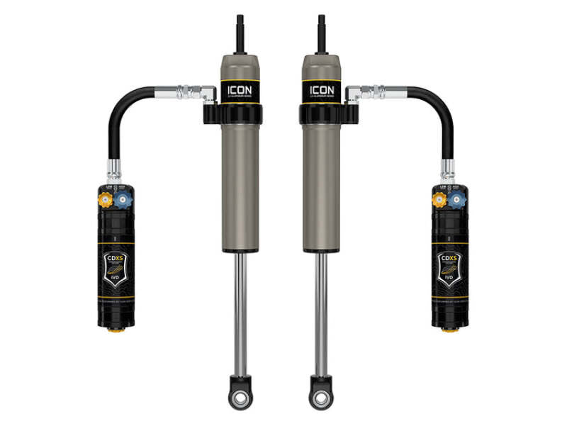ICON 05-23 Toyota Tacoma 0-1.5in Lift Rear VS 2.5 Alum Remote Resi Shock Absorber w/ CDXS Pair - ICON 57805XP