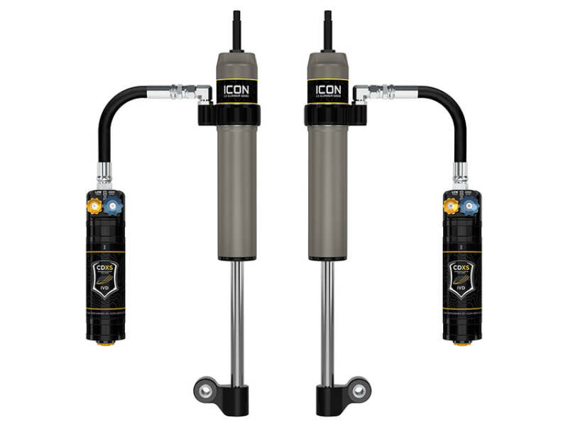 ICON 05-23 Toyota Tacoma Rear VS 2.5 Alum RXT Shock Absorbers Remote Resi w/ CDXS Pair - ICON 57826XP