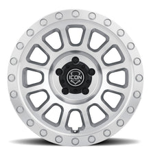 Load image into Gallery viewer, ICON Hulse 18x9 8x6.5 12mm Offset 5.5in BS Silver Machined - ICON 8018908055SM