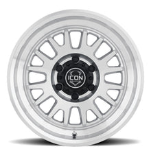 Load image into Gallery viewer, ICON Anza 17x8.5 5x150 25mm Offset 5.75in BS Silver Machined Wheel - ICON 8217855557SM