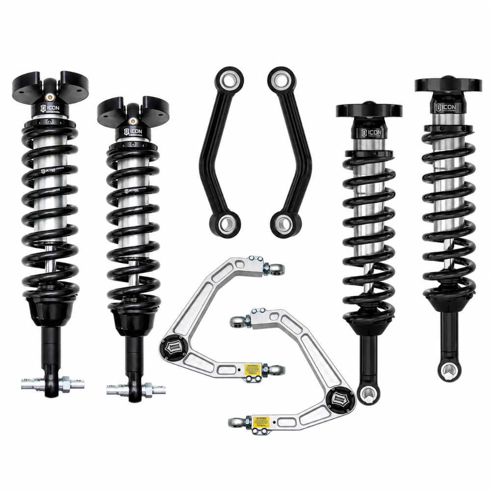 ICON K73102 Stage 2 Suspension System with Billet UCA for 2021-2026 Chevy Tahoe, Suburban, GMC Yukon, Yukon XL - ICON K73102