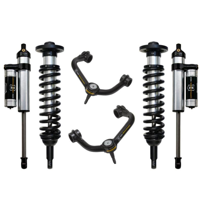 ICON 09-13 Ford F-150 4WD 0-2.63in Stage 3 Suspension System w/Tubular Uca - ICON K93003T