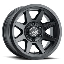Load image into Gallery viewer, ICON ICON Rebound 17x8.5 6x5.5 25mm Offset 5.75in BS 95.1mm Bore Satin Black Wheel