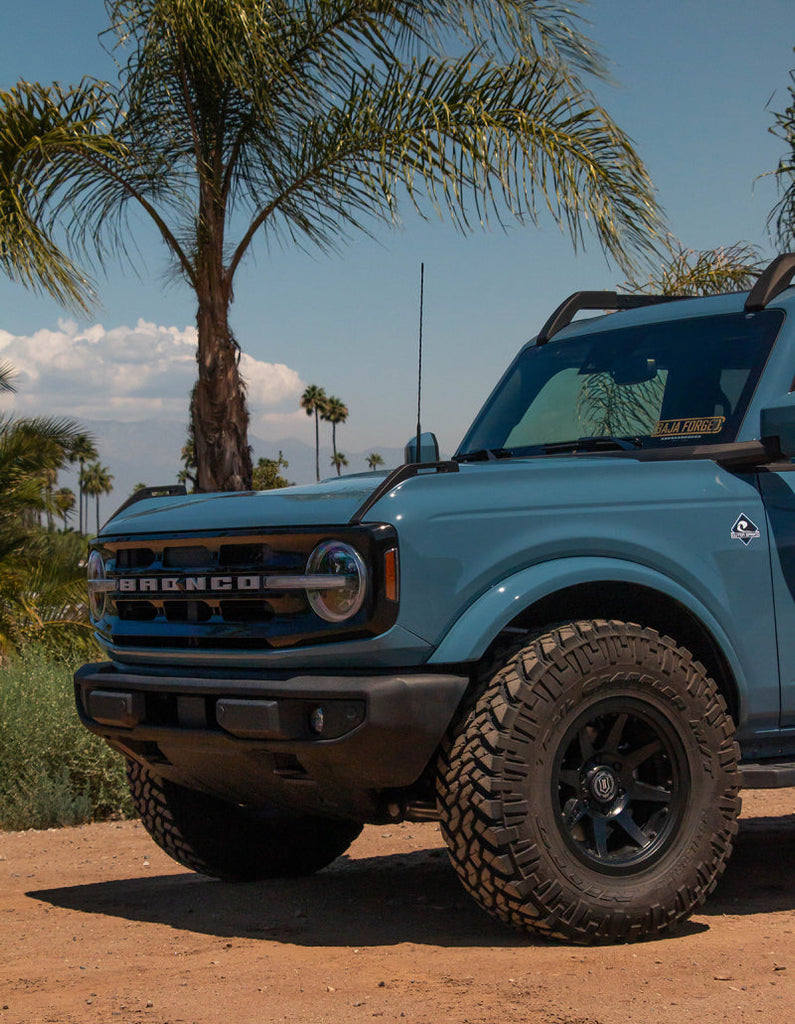 ICON Rebound 17x8.5 6x5.5 25mm Offset 5.75in BS 95.1mm Bore Satin Black Wheel - Black Ops Auto Works