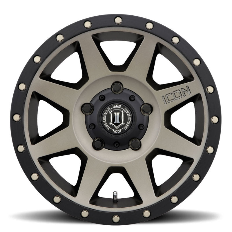 ICON Rebound 18x9 5x150 25mm Offset 6in BS 110.1mm Bore Bronze Wheel ICON ICO1818905560BR