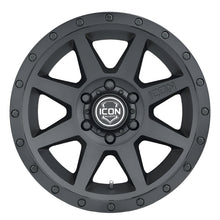 Load image into Gallery viewer, ICON Rebound 18x9 6x135 6mm Offset 5.25in BS 87.1mm Bore Double Black Wheel ICON ICO1818906352DB