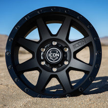 Load image into Gallery viewer, ICON Rebound 18x9 6x135 6mm Offset 5.25in BS 87.1mm Bore Double Black Wheel ICON ICO1818906352DB