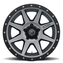 Load image into Gallery viewer, ICON Rebound Pro 17x8.5 5x4.5 0mm Offset 4.75in BS 71.5mm Bore Titanium Wheel ICON ICO21817856547TT