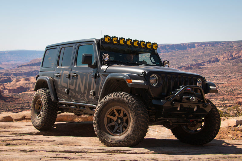 ICON Rebound Pro 17x8.5 5x5 -6mm Offset 4.5in BS 71.5mm Bore Bronze Wheel - Black Ops Auto Works