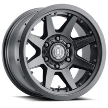 Load image into Gallery viewer, ICON Rebound Pro 17x8.5 6x135 6mm Offset 5in BS 87.1mm Bore Satin Black Wheel ICON ICO21817856350SB