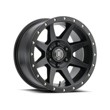 Load image into Gallery viewer, ICON Rebound Pro 17x8.5 6x135 6mm Offset 5in BS 87.1mm Bore Satin Black Wheel ICON ICO21817856350SB