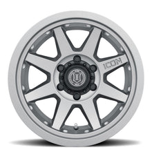 Load image into Gallery viewer, ICON Rebound Pro 17x8.5 6x135 6mm Offset 5in BS 87.1mm Bore Titanium Wheel ICON ICO21817856350TT