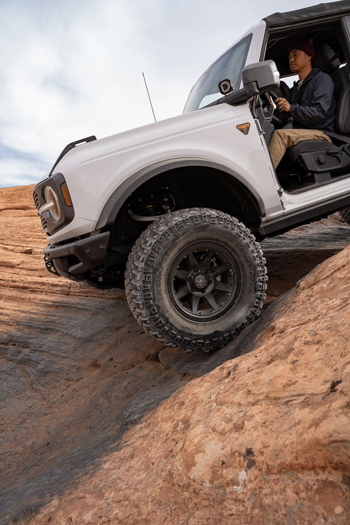 ICON Rebound Pro 17x8.5 6x5.5 0mm Offset 4.75in BS 106.1mm Bore Satin Black Wheel - Black Ops Auto Works