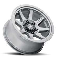 Load image into Gallery viewer, ICON Rebound Pro 17x8.5 6x5.5 0mm Offset 4.75in BS 106.1mm Bore Titanium Wheel ICON ICO21817858347TT