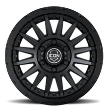 Load image into Gallery viewer, ICON Recon Pro 17x8.5 5 x 150 25mm Offset 5.75in BS Satin Black Wheel - ICON 23617855557SB