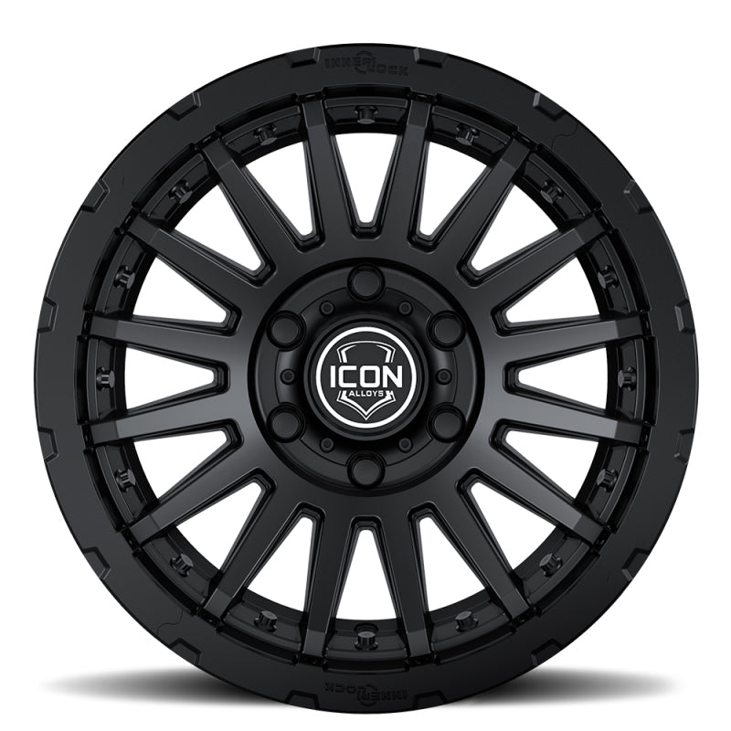 ICON Recon Pro 18x9 6x5.5 +25mm Satin Black Wheel ICO23618909060SB