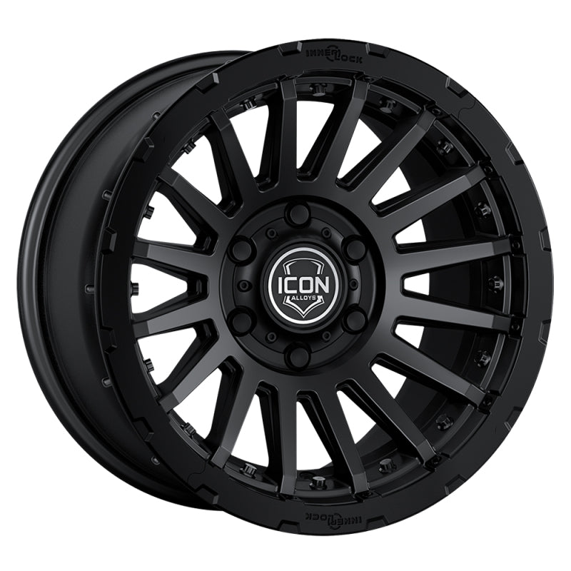 ICON Recon Pro 18x9 6x5.5 +25mm Satin Black Wheel ICO23618909060SB