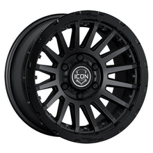 Load image into Gallery viewer, ICON Recon Pro 18x9 6x5.5 +25mm Satin Black Wheel ICO23618909060SB