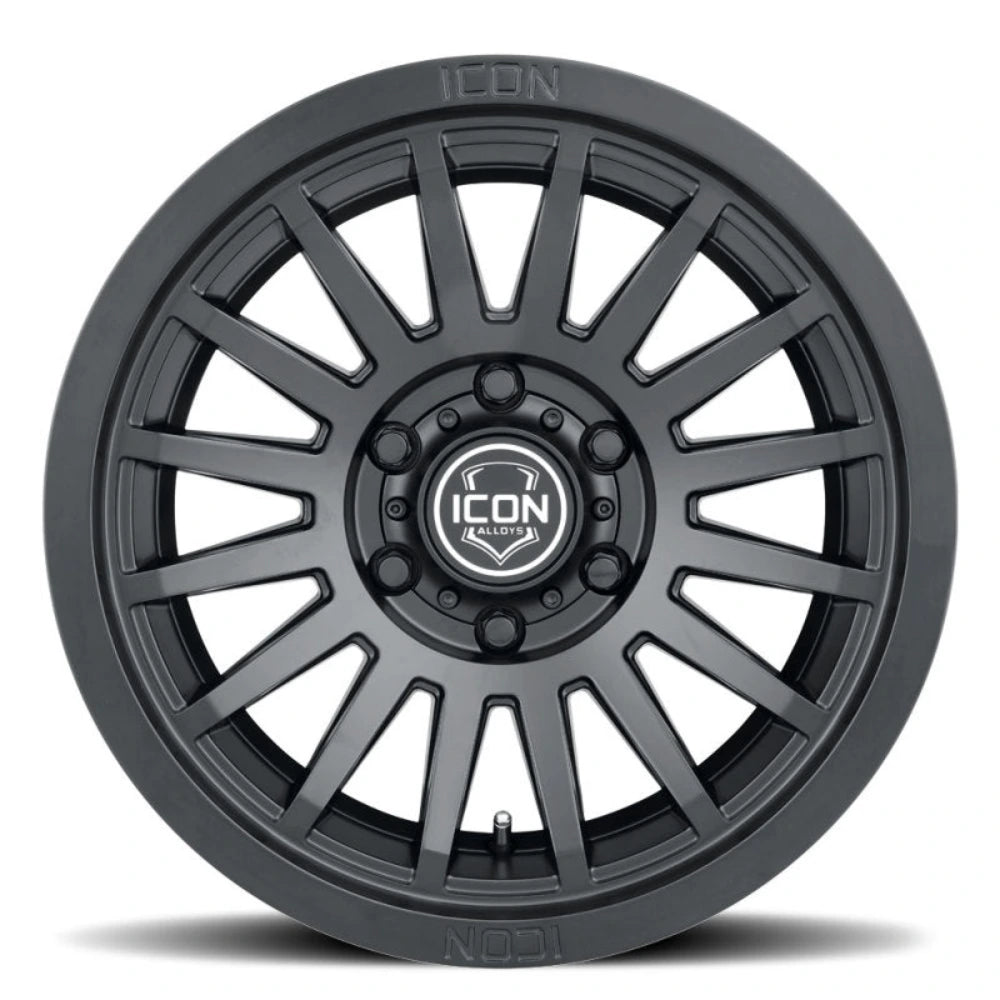 ICON Recon SLX 18x9 5x150 BP 25mm Offset 6in BS 110.1mm Hub Bore Satin Black Wheel - ICON 3618905560SB