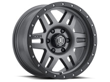 Load image into Gallery viewer, ICON Six Speed 17x8.5 6x5.5 0mm Offset 4.75in BS 108mm Bore Titanium Wheel - Black Ops Auto Works