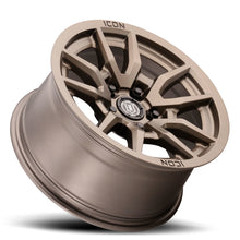Load image into Gallery viewer, ICON Vector 5 17x8.5 5x150 25mm Offset 5.75in BS 110.1mm Bore Bronze Wheel ICON ICO2617855557BR
