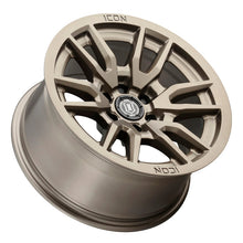 Load image into Gallery viewer, ICON Vector 6 17x8.5 6x5.5 0mm Offset 4.75in BS 106.1mm Bore Bronze Wheel ICON ICO2417858347BR