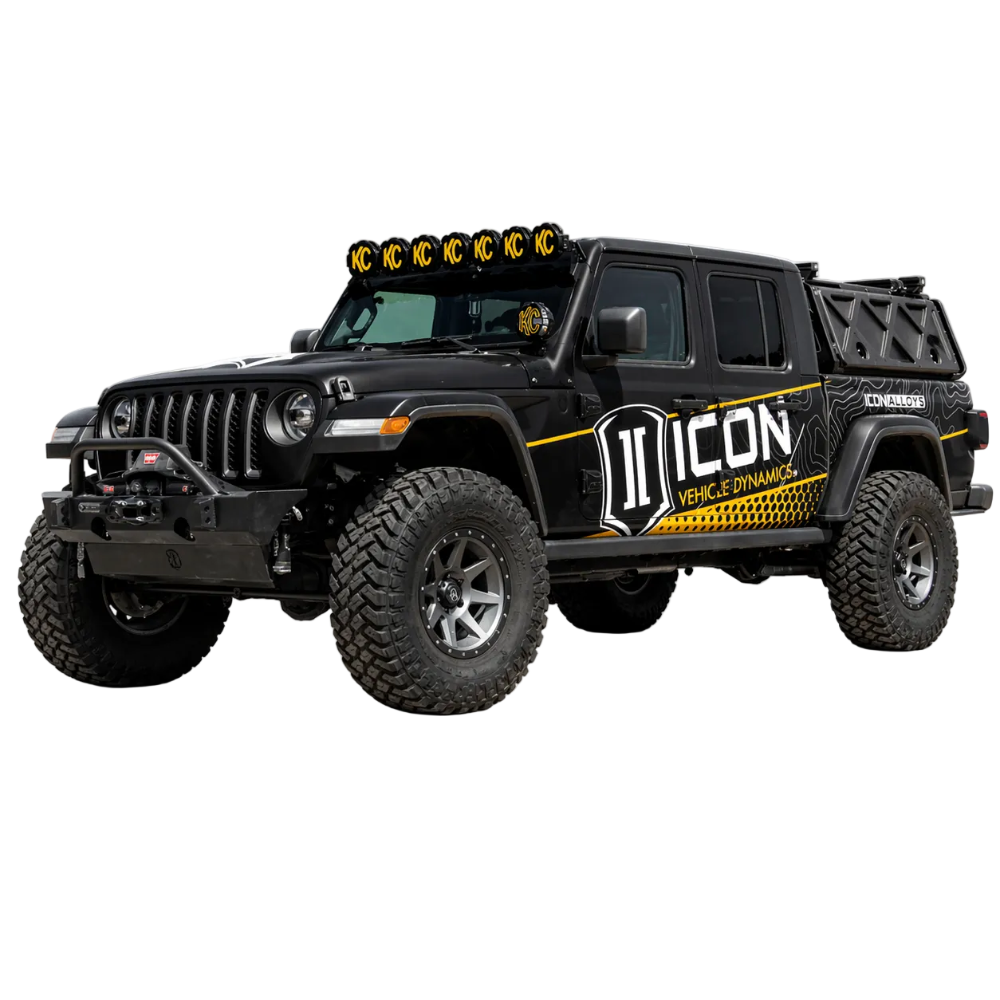 Suspension installed on Gladiator