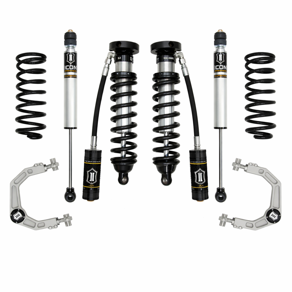 2.5" VS Series extended travel remote reservoir coilovers