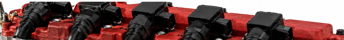 Ignition Coils White Background