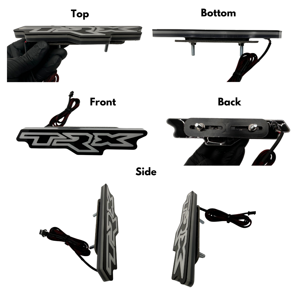 -TRX LED Badge: (Multicolor)-Illuminated LED Emblems-RGB Halo Kits